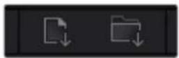 Blackmagic Design Video Assist - Importer des clips dans la bibliothèque de médias - 1