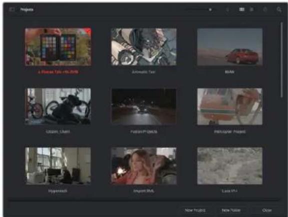 Blackmagic Design Video Assist - Organizador de proyectos - 1