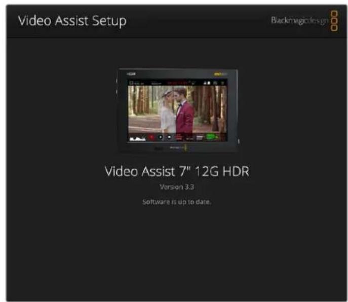 Blackmagic Design Video Assist - Windows ile dahili yazilimin guncellenmesi: - 2
