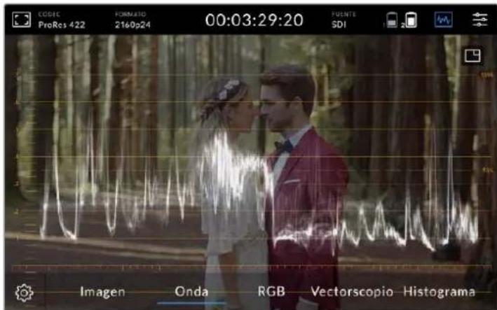 Blackmagic Design Video Assist - Forma de onda - 1