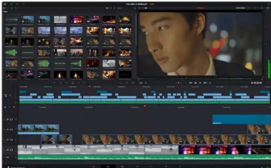 Blackmagic Design Video Assist - Layout da Págnina Corte - 1