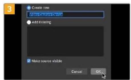 Blackmagic Design Video Assist - Open Broadcasterの使用 - 2