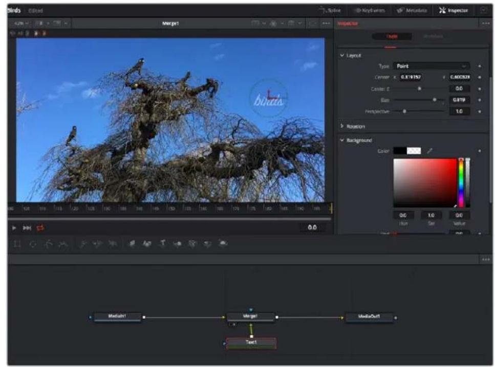 Blackmagic Design Video Assist - Adjusting Nodes Using the Inspector Panel - 1