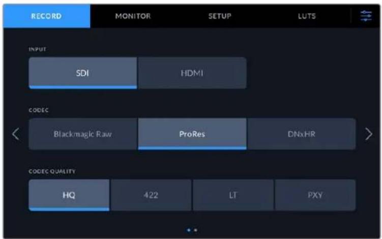 Blackmagic Design Video Assist - Using the Touchscreen - 2