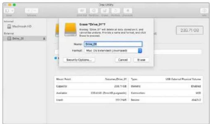 Blackmagic Design Video Assist - Preparación de tarjetas SD en equipos Mac - 1