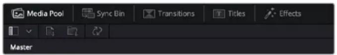 Blackmagic Design Video Assist - Abas de Mídia - 1
