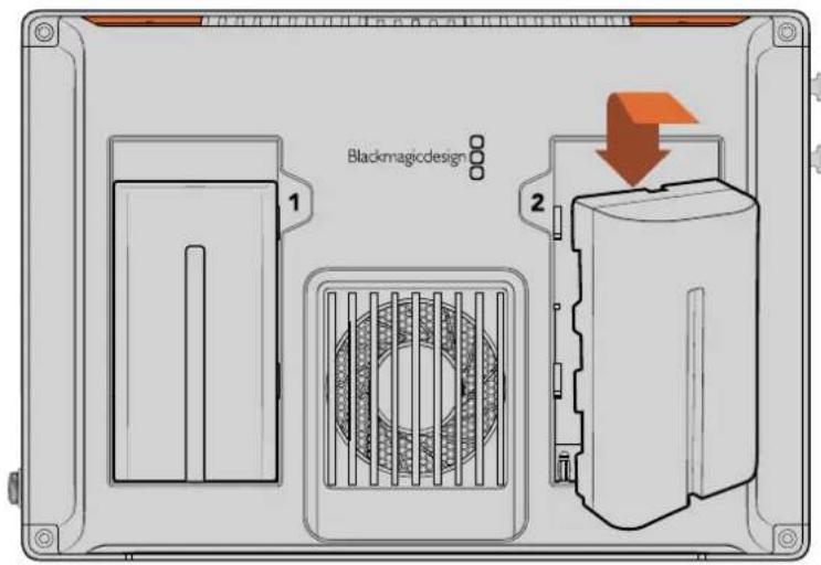 Blackmagic Design Video Assist - Plugging in Power - 2