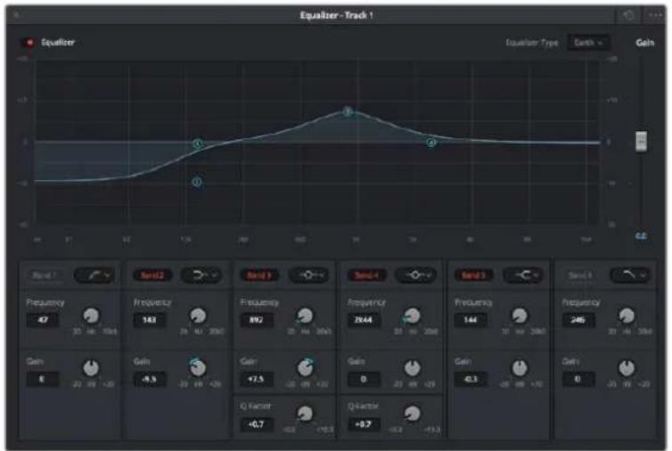 Blackmagic Design Video Assist - Paraañadir un ecualizador a una pista: - 2