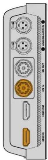 Blackmagic Design Video Assist - Left Side Panel Right Side Panel - 1