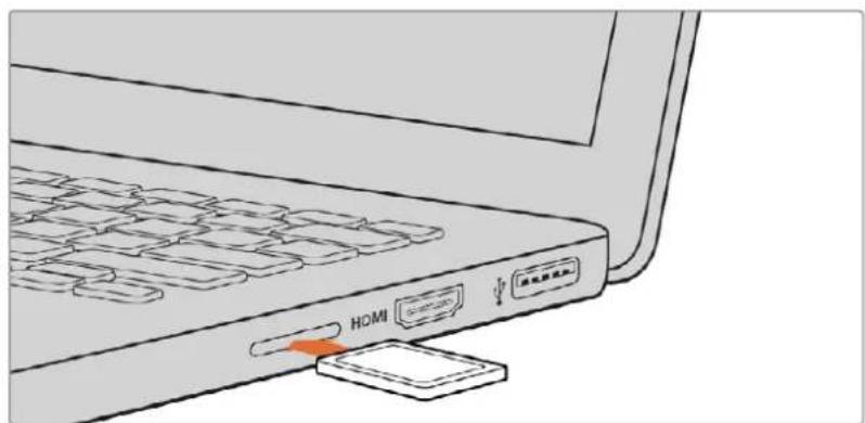 Blackmagic Design Video Assist - Acceso a archivos almacenados en tarjetas SD - 1