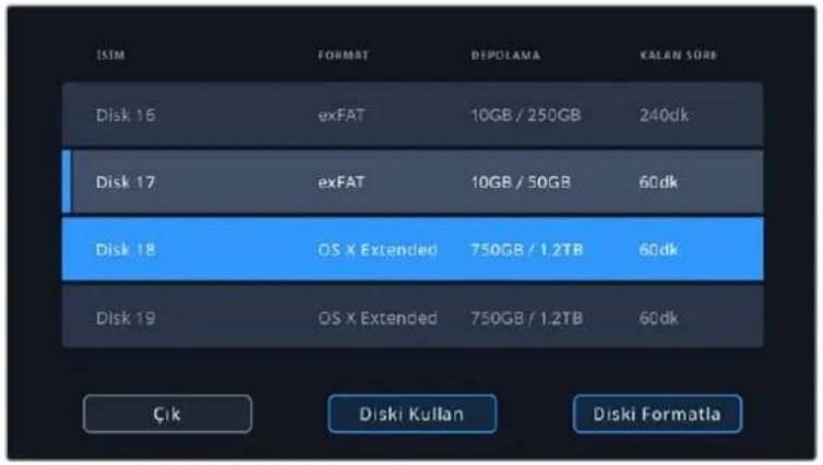 Blackmagic Design Video Assist - Depolama Gostergeleri - 2