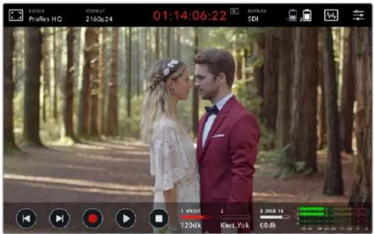 Blackmagic Design Video Assist - Kayit - 1
