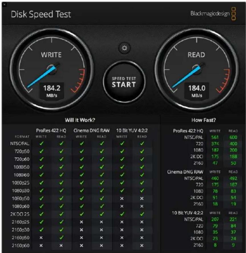 Blackmagic Design Video Assist - Velocidad de transferencia - 2
