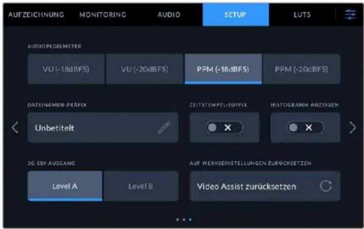 Blackmagic Design Video Assist - LED-Helligkeit - 1