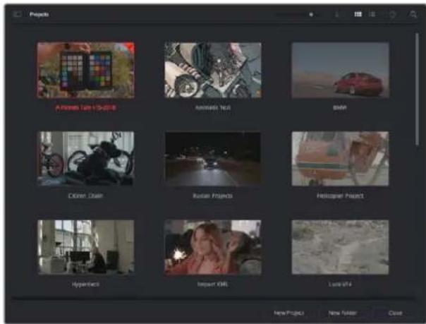 Blackmagic Design Video Assist - Project Manager - 1