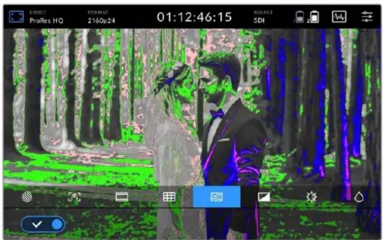 Blackmagic Design Video Assist - Fausses couleurs - 1