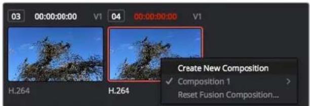 Blackmagic Design Video Assist - La page fusion - 2