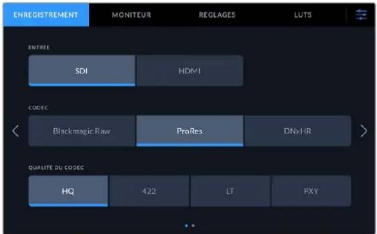 Blackmagic Design Video Assist - Utiliser l'écran tactile - 2