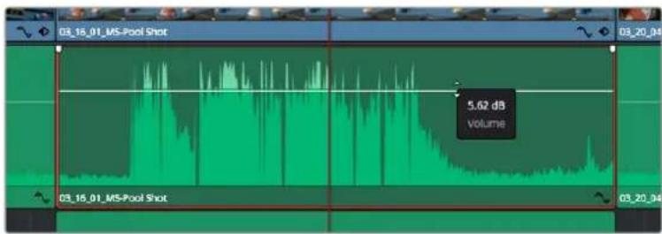 Blackmagic Design Video Assist - Anpassen von Audiogeln in der Timeline - 1