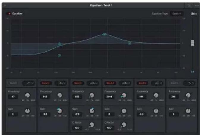 Blackmagic Design Video Assist - Como adcionar EQ a uma trilha: - 2