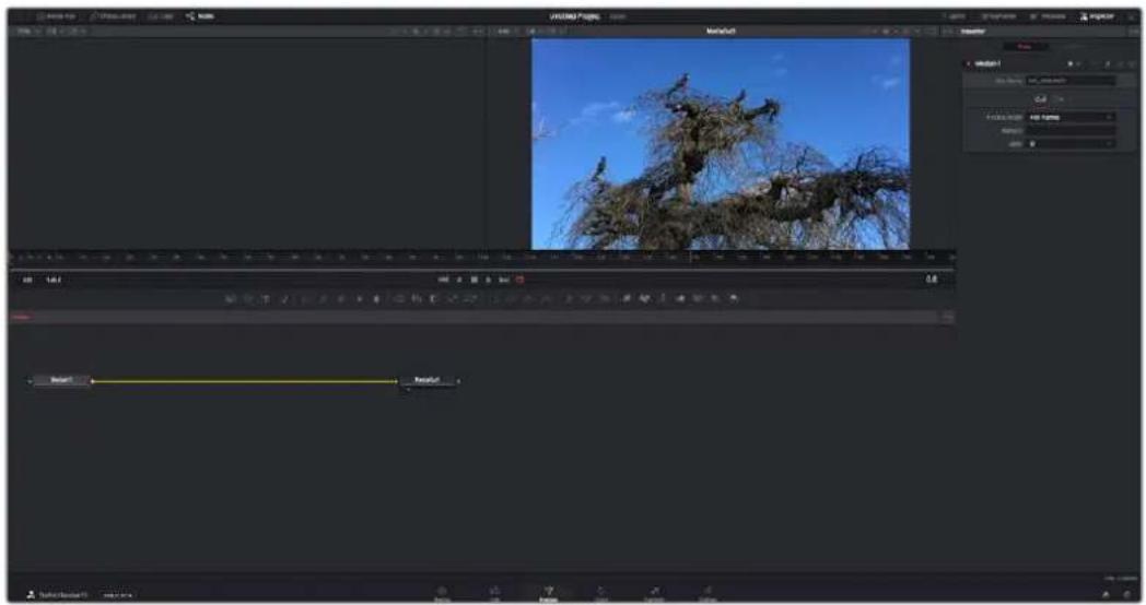 Blackmagic Design Video Assist - Fusionに一のVFXおはい合成を追加 - 1