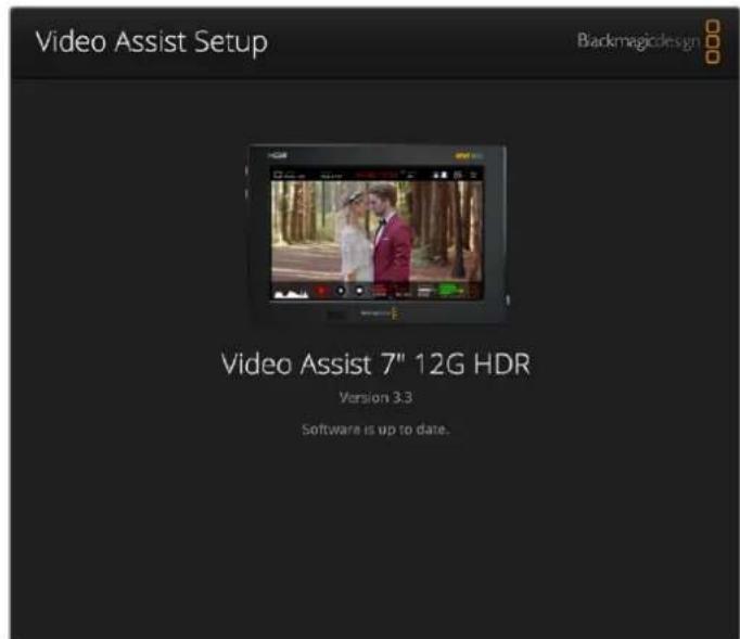 Blackmagic Design Video Assist - To update the internal software using Windows: - 2