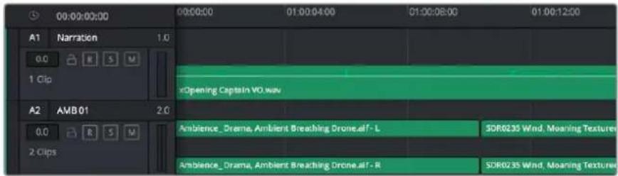 Blackmagic Design Video Assist - A Linha de Tempo do Audio - 1