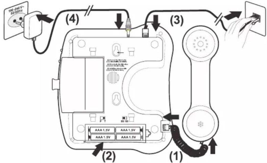 GEEMARC AMPLIPOWER 40 - - Raccordements - 1