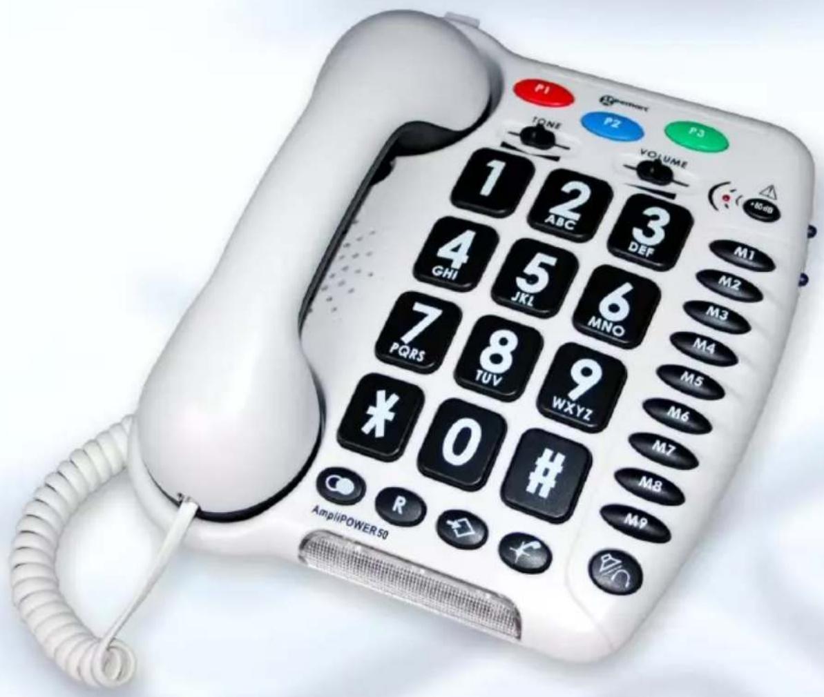 GEEMARC AMPLIPOWER 40 - Multifunction telephone Téléphone multifonctions Multifunktionstelefon - 1