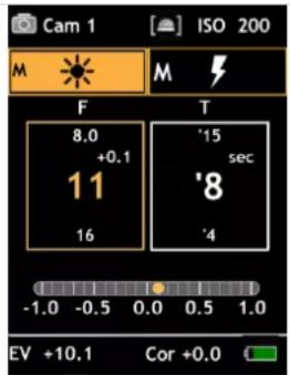 Gossen Digisky - Lumière continue – mesure priorité diaphragme - 3