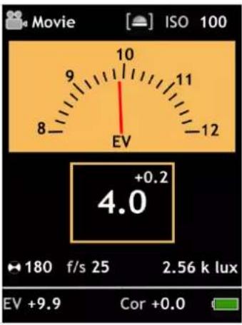 Gossen Digisky - Ciné - mesure - 4