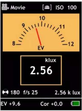 Gossen Digisky - Ciné - mesure - 6