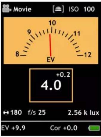 Gossen Digisky - Ciné - mesure - 1
