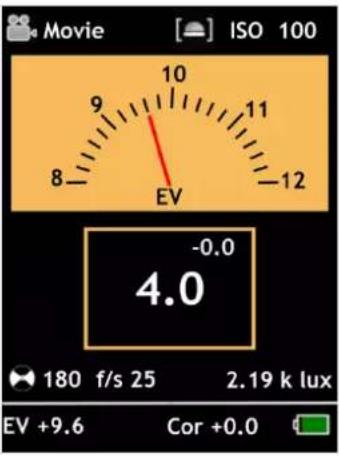 Gossen Digisky - Ciné - mesure - 3