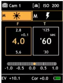 Gossen Digisky - Lumière continue – mesure priorité diaphragme - 1