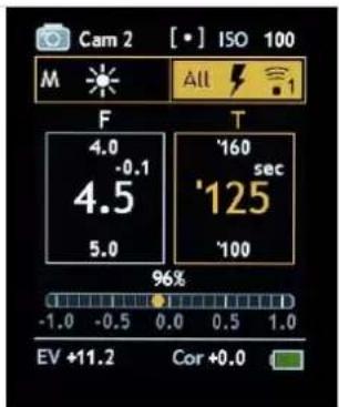 Gossen Digisky - Mise au point du mode et du canal radio - 14
