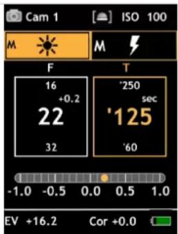 Gossen Digisky - Lumière continue – mesure priorité vitesse - 1