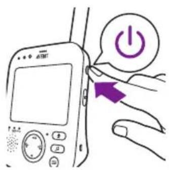 PHILIPS Avent SCD843 - Collegamento dell'unità genitore e unità bambino - 4