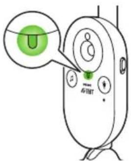 PHILIPS Avent SCD843 - Oprettelse af forbindelse mellem foraeldre- og babyenhed - 2