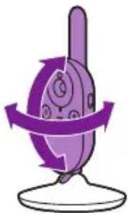 PHILIPS Avent SCD843 - Ansluta Föräldraenheten och babyenheten - 11