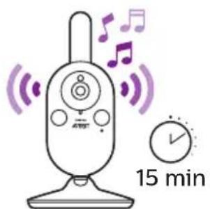 PHILIPS Avent SCD843 - Välja en vaggvisa - 1