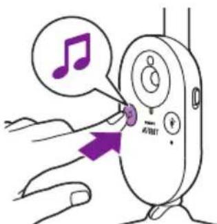 PHILIPS Avent SCD843 - Vuggeviselydstyrke - 2