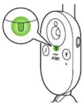 PHILIPS Avent SCD843 - Conexión de la unidad de padres y la unidad del bebé - 2