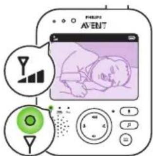 PHILIPS Avent SCD843 - Linking parent unit and baby unit - 6