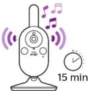 PHILIPS Avent SCD843 - Valg af vuggevise - 1