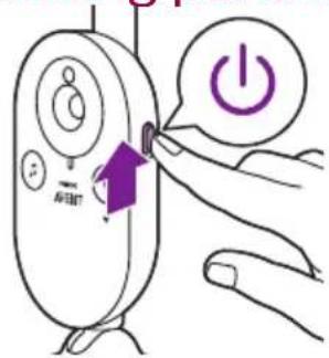 PHILIPS Avent SCD843 - Linking parent unit and baby unit - 1