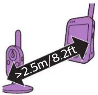 PHILIPS Avent SCD843 - Ansluta Föräldraenheten och babyenheten - 8