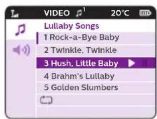 PHILIPS Avent SCD843 - Välja en vaggvisa - 2