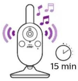 PHILIPS Avent SCD843 - Volume das canções de embalar - 3