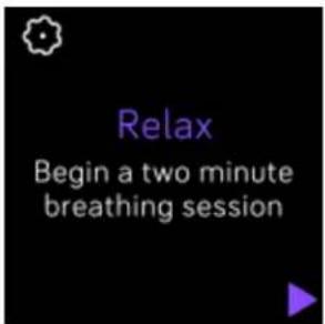 FITBIT Versa Lite - Seances de respiration guidée - 1